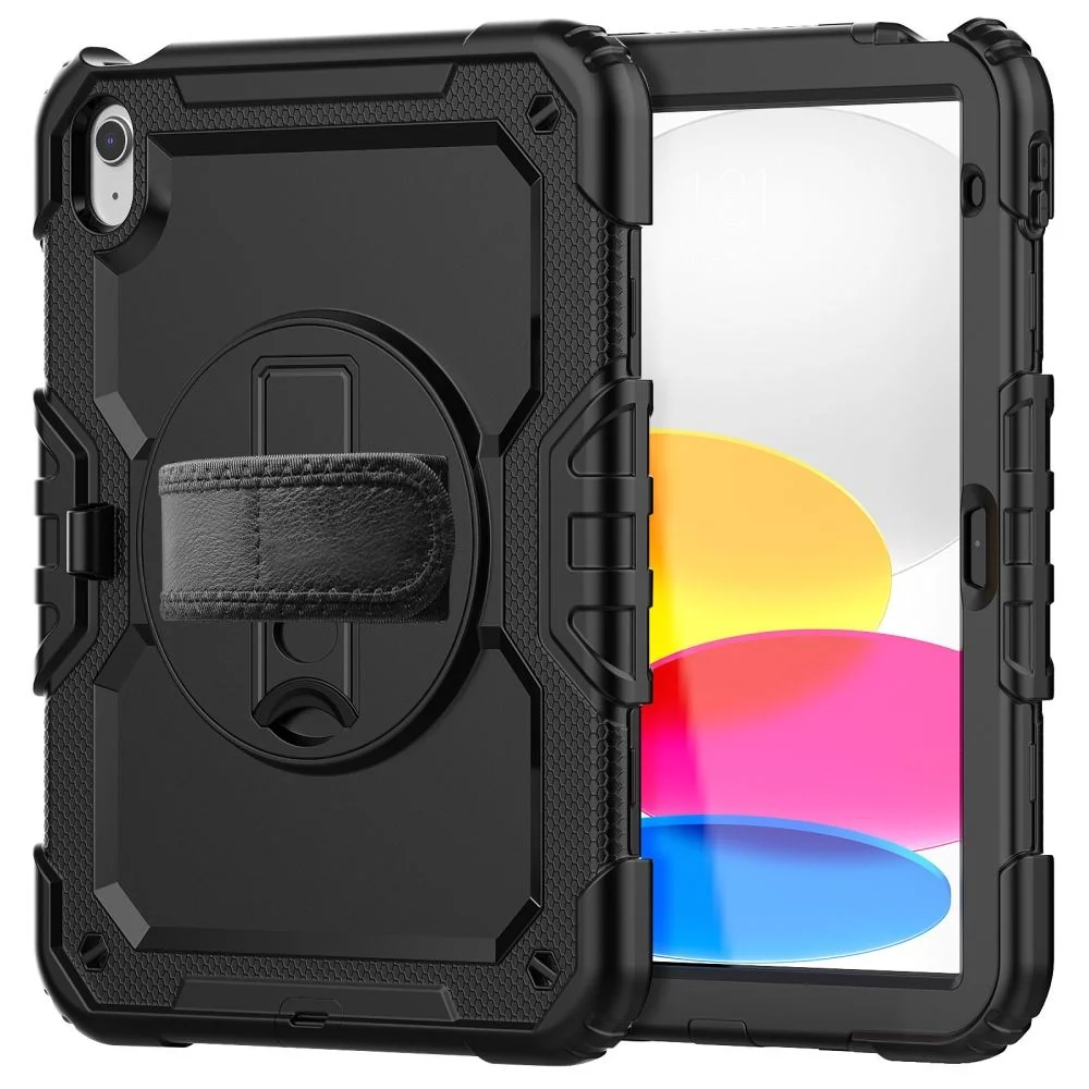 iPad 10,9" 2022 Tech-Protect Solid360-deksel med Beskyttelsesfilm, Hån v:1899855 iPad 10,9" 2022 Tech-Protect Solid360-deksel med Beskyttelsesfilm, Hån v:1899855