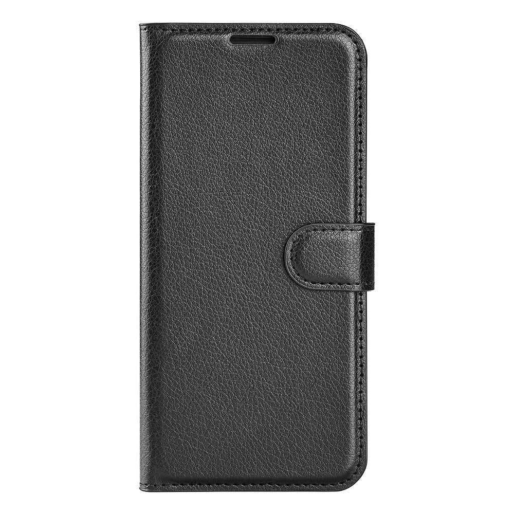 Samsung Galaxy A14 (5G) PU Litchi Skin Flip Deksel med Lommebok – Svar v:371723