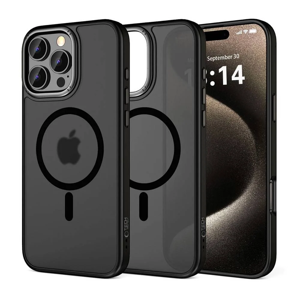 iPhone 16 Pro Max Tech-Protect MagEdge Hybrid Deksel med Kamerabeskytt v:3593699