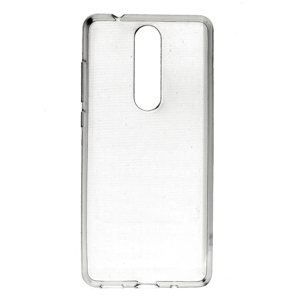 Nokia 5.1 Fleksibelt Plastdeksel Gjennomsiktig v:1751793