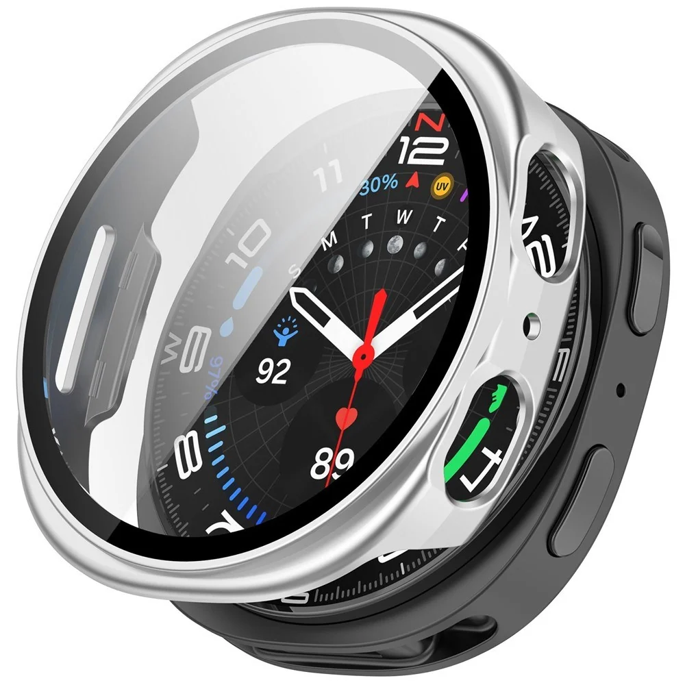Samsung Galaxy Watch 9 / 8 (40 mm) Hard Plast Deksel med Skjermbeskytt v:6217677 Samsung Galaxy Watch 9 / 8 (40 mm) Hard Plast Deksel med Skjermbeskytt v:6217677