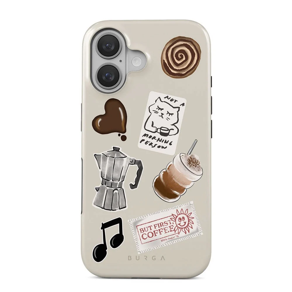 Burga iPhone 16 Tough Fashion Deksel – Oat Milk Please v:6861953 Burga iPhone 16 Tough Fashion Deksel – Oat Milk Please v:6861953