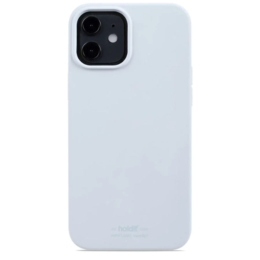 Holdit iPhone 12 / 12 Pro Soft Touch Silikon Deksel – Mineral Blue v:4881010 Holdit iPhone 12 / 12 Pro Soft Touch Silikon Deksel – Mineral Blue v:4881010