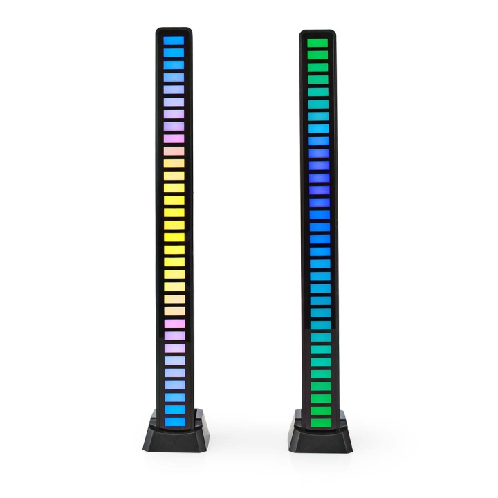 Nedis Spilllys | RGB | Batteri drevet | Apparat: Notebook / Skrivebord | Sort v:5210357