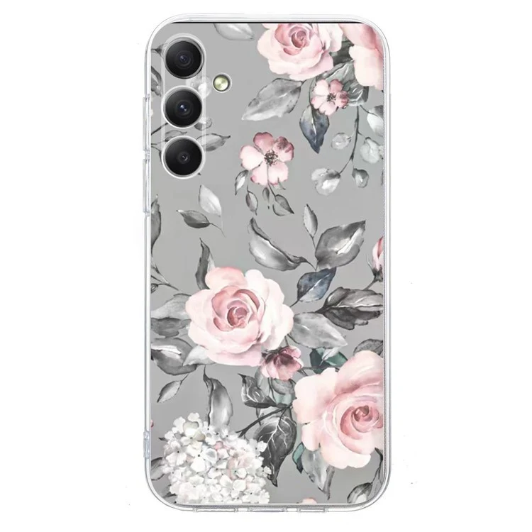 EIDERWOOD Samsung Galaxy S25 FE Fleksibelt Plast Deksel med Motiv - Gr v:7780395