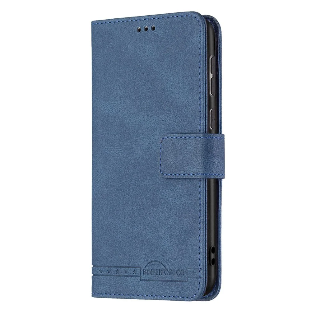 Samsung Galaxy A73 (5G) BINFEN Flip Deksel i Mykt Skinn med Lommebok – v:7367796