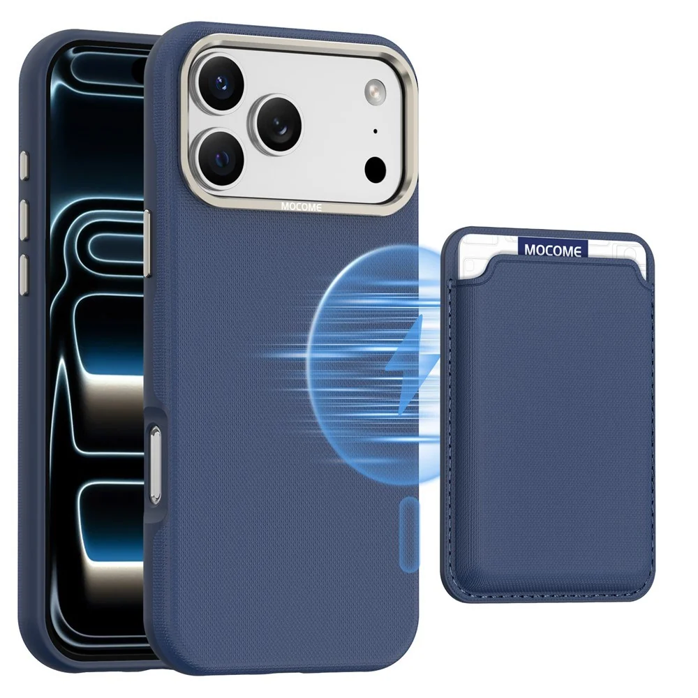 iPhone 18 Pro Max EIDERWOOD Kunstskinn Bak Deksel m. Avtakbar Korthold v:5838362