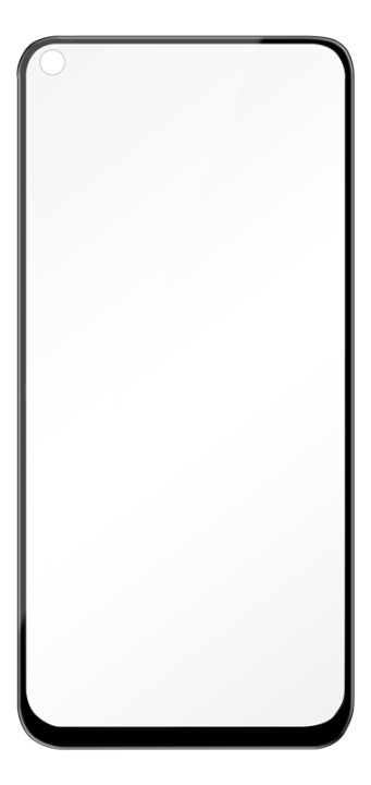 DELTACO skjermbeskytter til Huawei P40 Lite, 2,5D glass, fullskjerm v:6073859