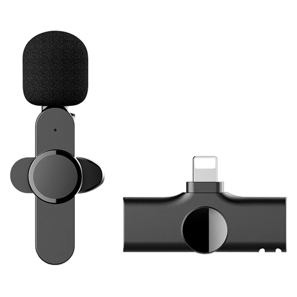 Lippa Wireless Lavalier Mikrofon med Lightning – Svart v:6194996
