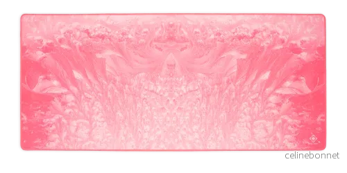 deltaco_gaming PMP85 musematte, 900x400x4mm, sømte kanter, rosa v:5317825