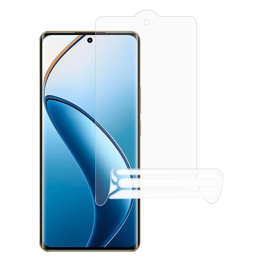 Realme 12 Pro+ (5G) / 12 Pro (5G) Skjermbeskyttelsesfilm - Gjennomsikt v:753114