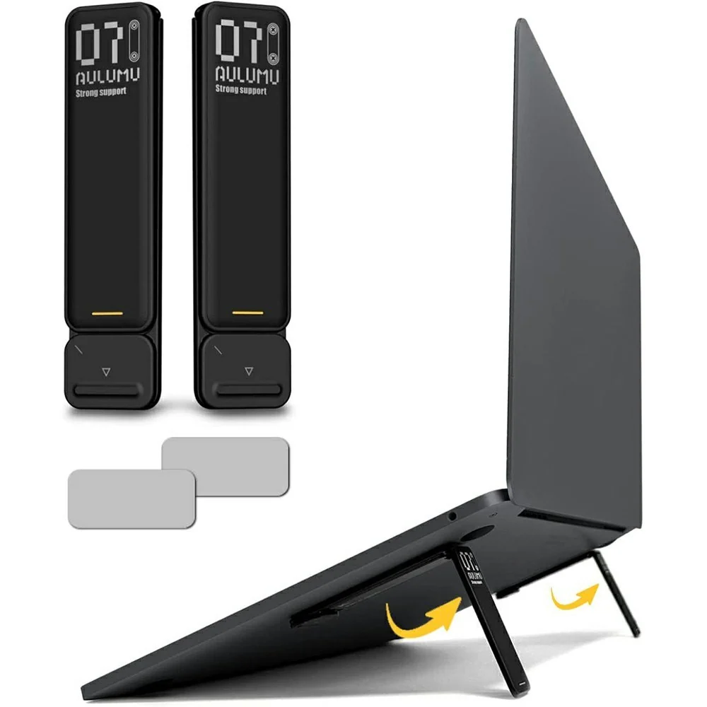 AULUMU Laptopstativ – 2 stk – Svart v:1188163 AULUMU Laptopstativ – 2 stk – Svart v:1188163
