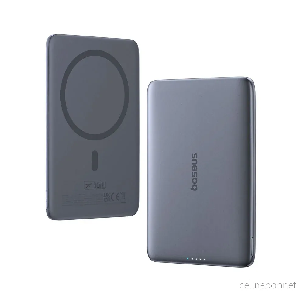 Baseus PicoGo 5000mAh Powerbank 20W inkl. USB-C Kabel – MagSafe Kompat v:3016660 Baseus PicoGo 5000mAh Powerbank 20W inkl. USB-C Kabel – MagSafe Kompat v:3016660