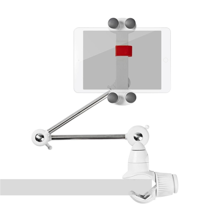 Nedis Tablet Stand | Interaktiv | Hvit / Metall v:9803964 Nedis Tablet Stand | Interaktiv | Hvit / Metall v:9803964