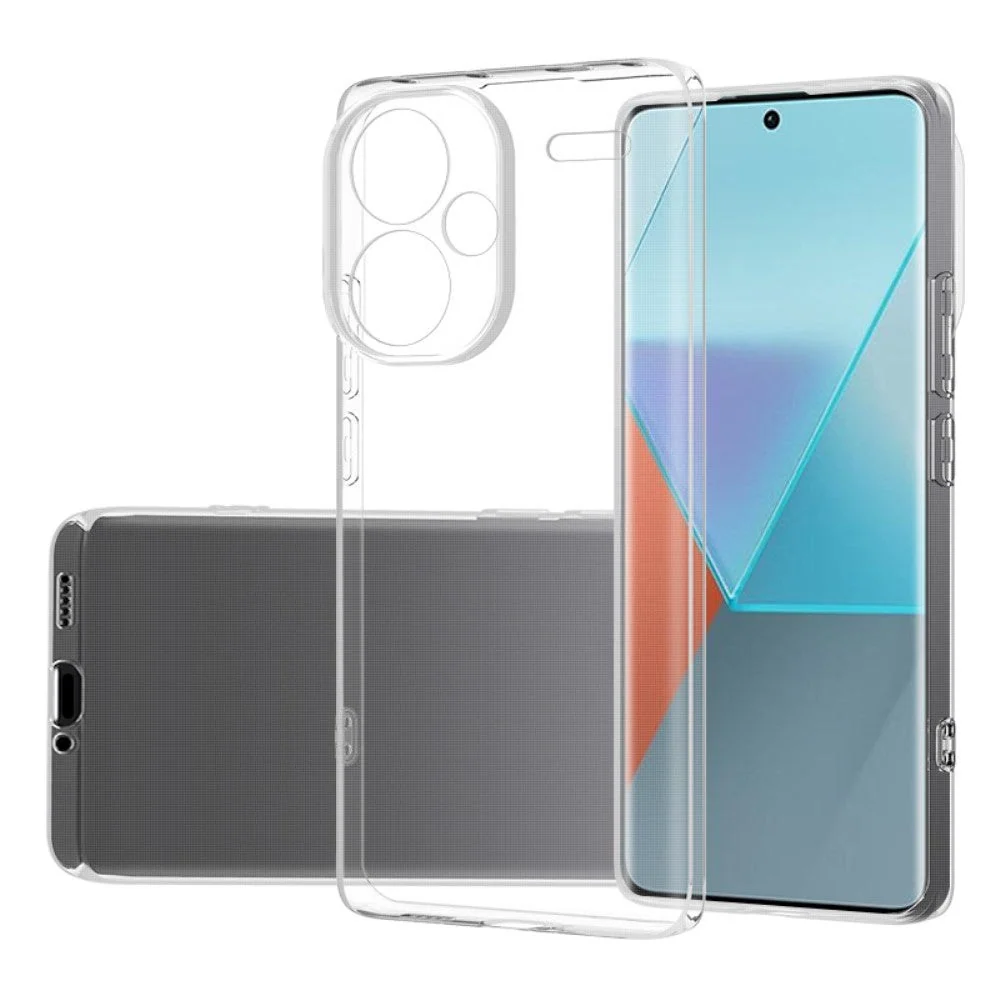 Xiaomi Redmi Note 13 Pro+ (Plus) Fleksibelt Plastdeksel - Gjennomsikti v:7360279