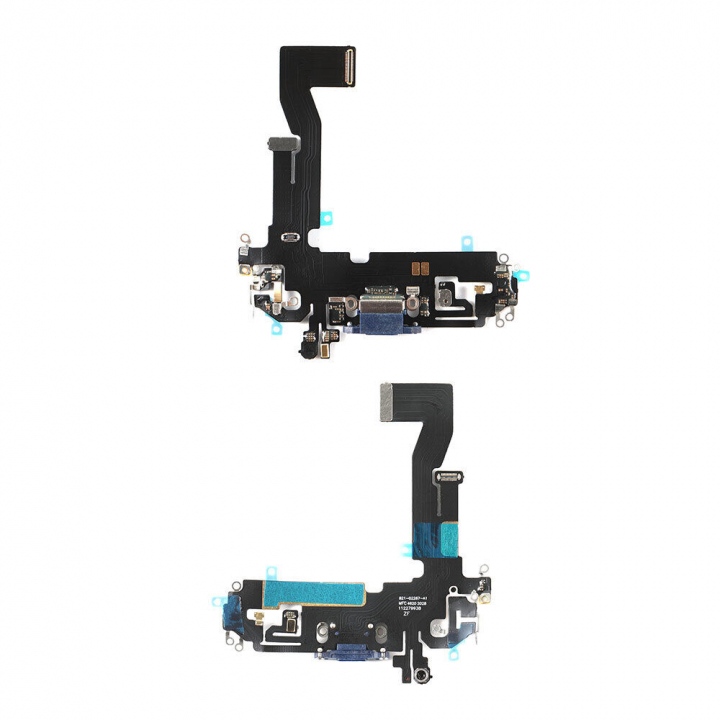 Ladekontakt med flex for iPhone 12 Pro, blå v:9313824