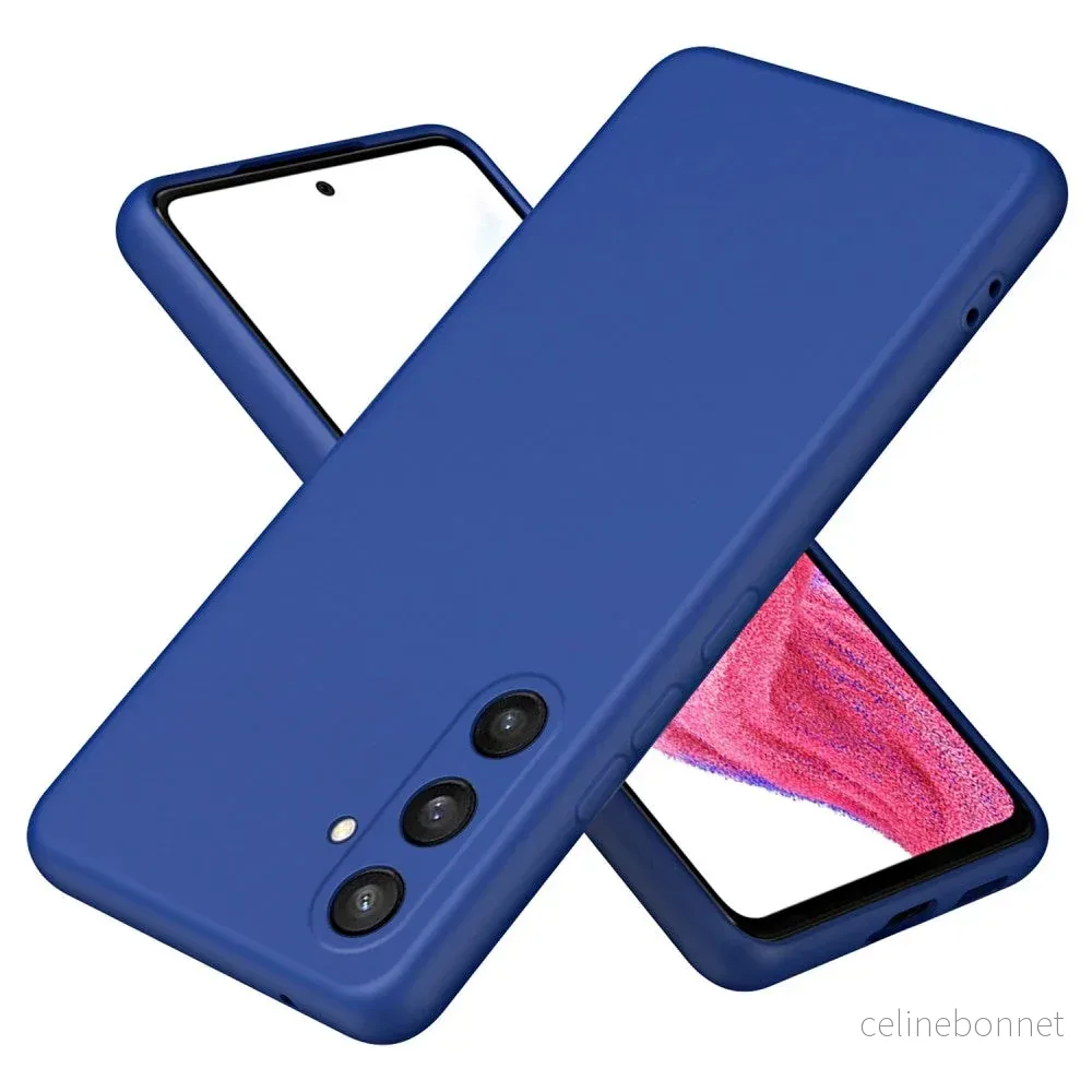 Samsung Galaxy S24 Mat Fleksibel Deksel - Blå v:3913099