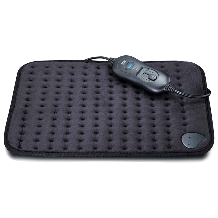 MELISSA Varmepute med tre varmeinnstillinger, overopphetingsbeskyttelse og automatisk utkobling 40 x 30 cm Svart v:7616157 MELISSA Varmepute med tre varmeinnstillinger, overopphetingsbeskyttelse og automatisk utkobling 40 x 30 cm Svart v:7616157