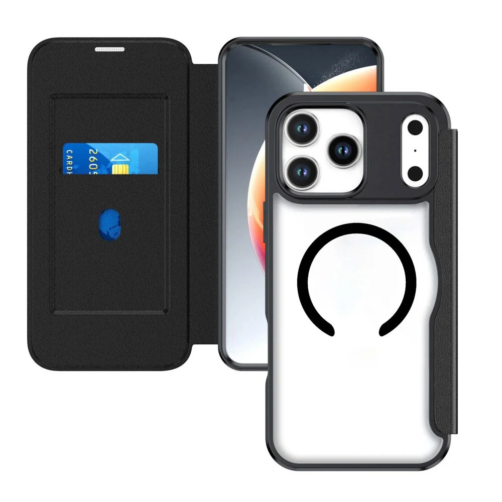 iPhone 17 Pro 4smarts Urban Pro Flip Deksel - MagSafe Kompatibel - Gje v:1851946