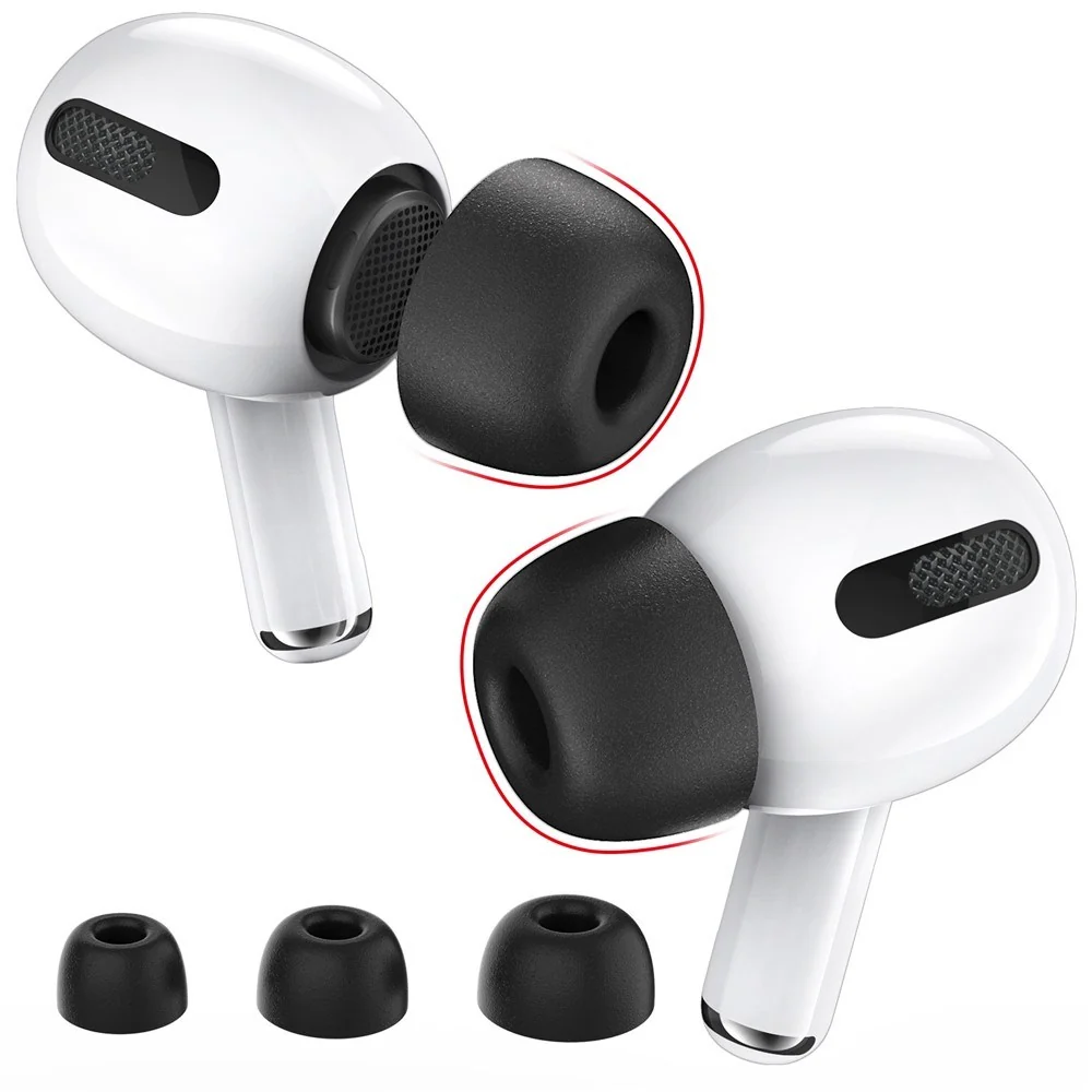 AirPods Pro (1. & 2. Gen.) AHASTYLE Memory Foam Ørepropper – S / M / L v:145622 AirPods Pro (1. & 2. Gen.) AHASTYLE Memory Foam Ørepropper – S / M / L v:145622