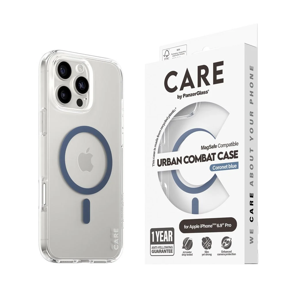 CARE by PanzerGlass iPhone 16 Pro Max FLAGSHIP Urban Combat-deksel – M v:6058618