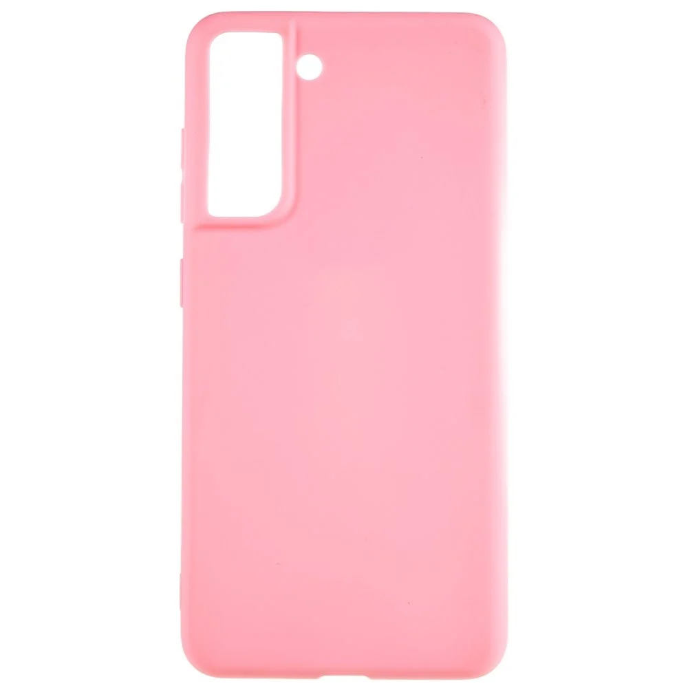 EIDERWOOD Samsung Galaxy S21 FE Fleksibelt Plast Deksel – Rosa v:9805900