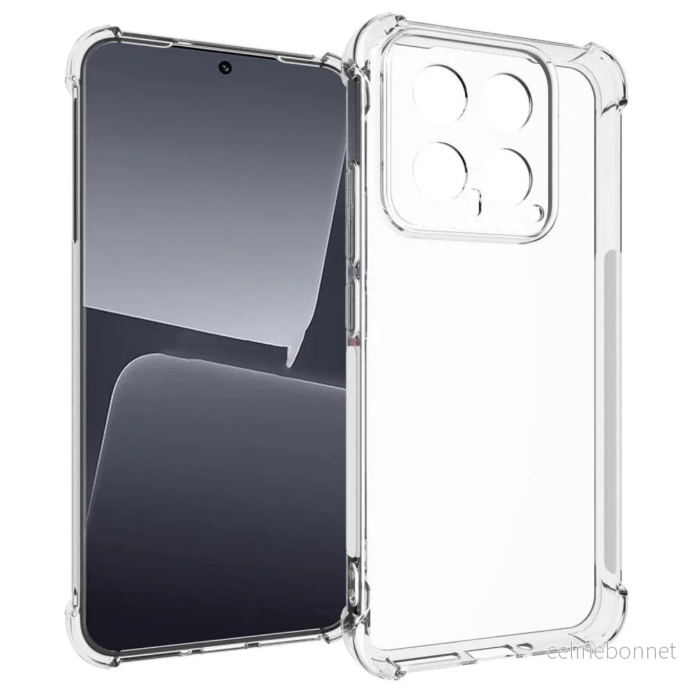 Xiaomi 14 Fleksibel Plast Deksel - Gjennomsiktig v:3915071