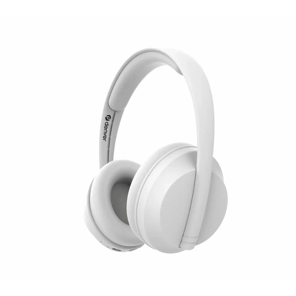 Denver BTH-235W Trådløse Over-Ear Hodetelefoner – Hvit v:6755991 Denver BTH-235W Trådløse Over-Ear Hodetelefoner – Hvit v:6755991