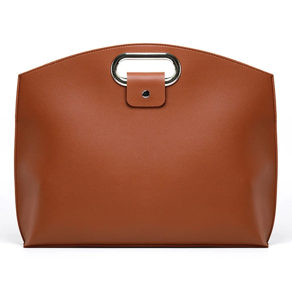Kunstskinn MacBook / Laptop 13-14" Veske – 32 x 37.5 cm – Brun v:4352453