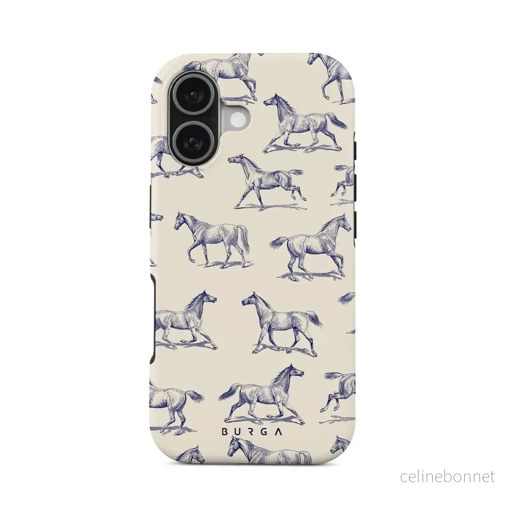 Burga iPhone 17 Tough Fashion Deksel – MagSafe Kompatibel – Derby Race v:5911676