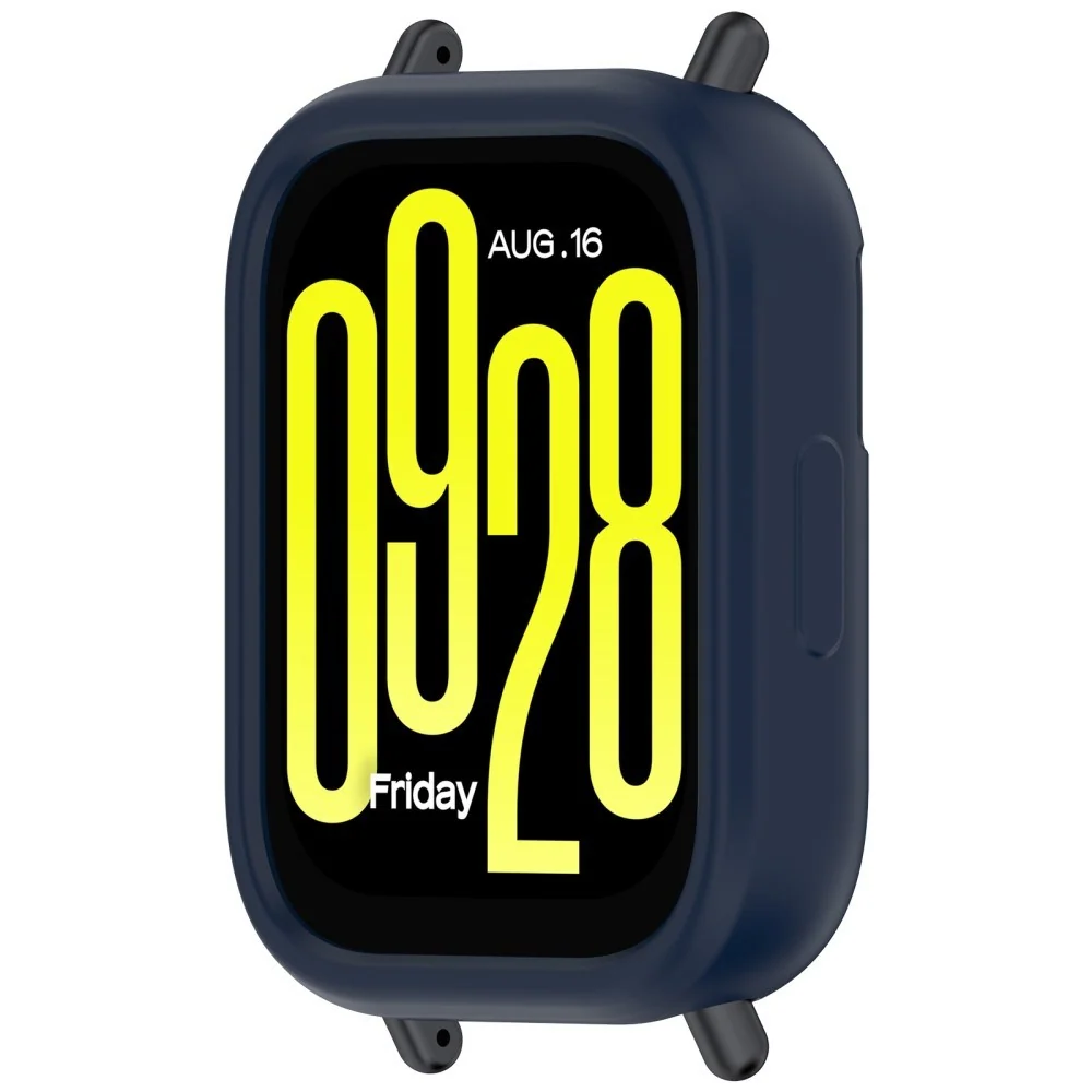 Xiaomi Redmi Watch 5 Active Bumper Silikon Deksel – Blå v:4974285 Xiaomi Redmi Watch 5 Active Bumper Silikon Deksel – Blå v:4974285