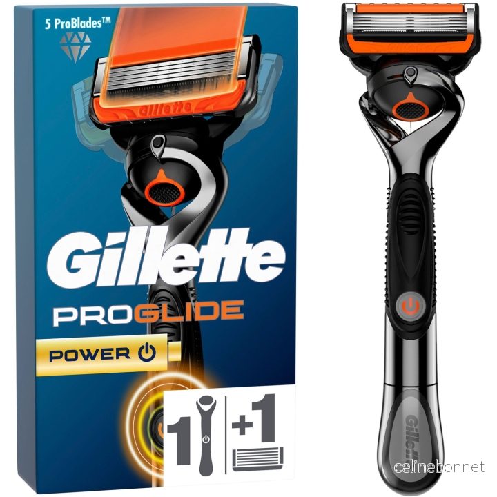 Gillette Proglide Power-barberhøvel 1 barberblad v:4221369