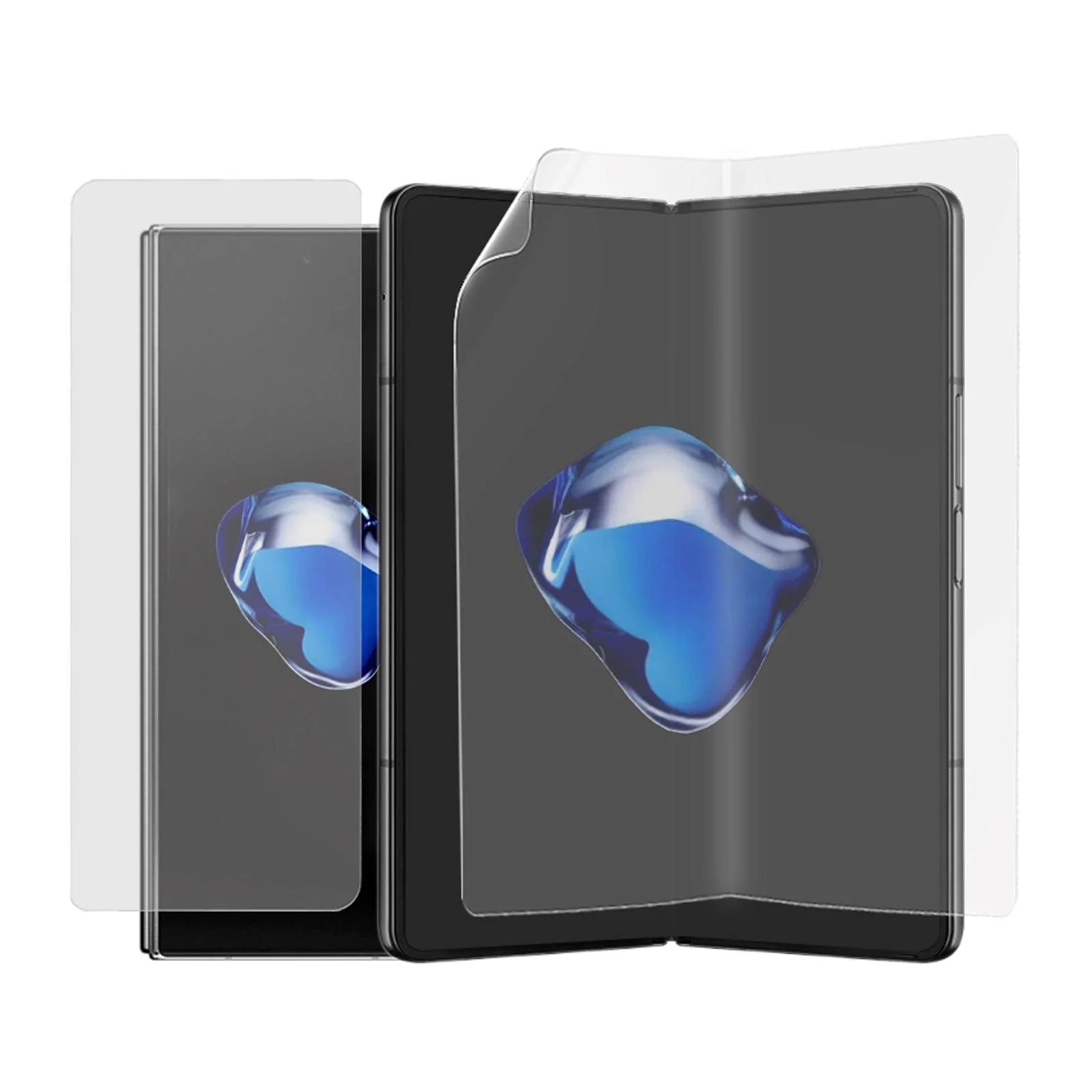 Samsung Galaxy Z Fold4 Holdit Beskyttelsesfilm i Plast – Gjennomsiktig v:8884315