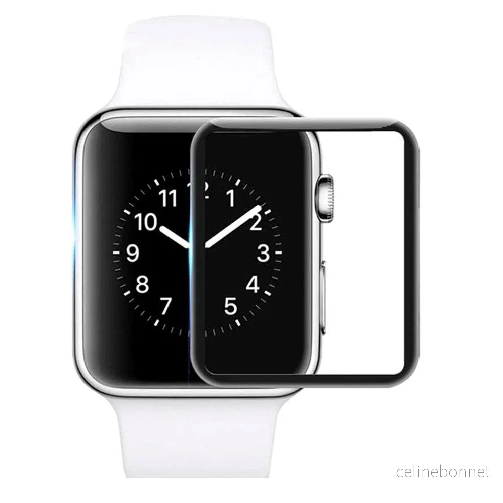 Apple Watch 8/7 (41mm) Herdet glass – Skjermbeskytter – Svart Kant v:9710795 Apple Watch 8/7 (41mm) Herdet glass – Skjermbeskytter – Svart Kant v:9710795