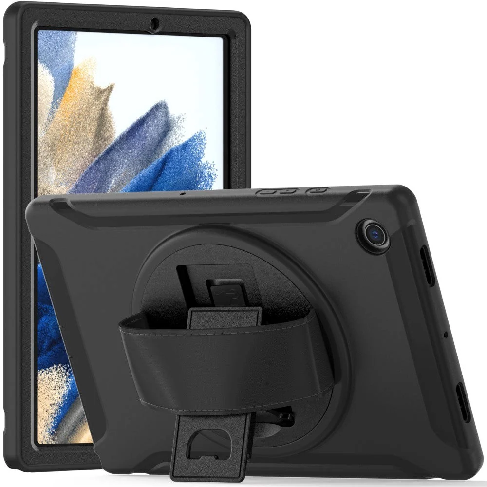 Samsung Galaxy Tab A8 10.5" (2021) Håndverksdeksel – Kickstand & Håndh v:182958 Samsung Galaxy Tab A8 10.5" (2021) Håndverksdeksel – Kickstand & Håndh v:182958