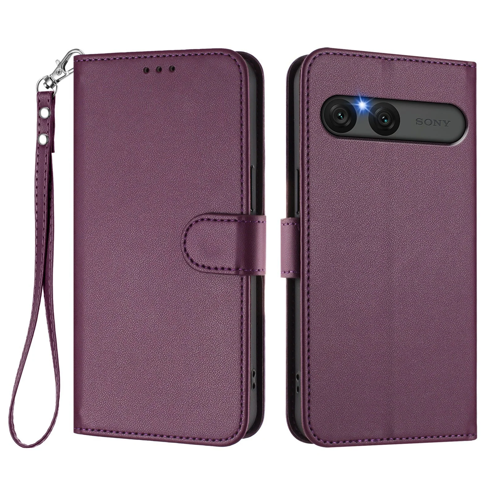 EIDERWOOD Sony Xperia 10 VII Kunstskinn Flip Deksel m. Kortholder & St v:9293724 EIDERWOOD Sony Xperia 10 VII Kunstskinn Flip Deksel m. Kortholder & St v:9293724