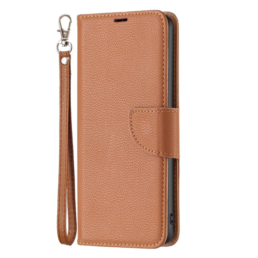 EIDERWOOD Xiaomi Redmi Note 13 Pro (4G) PU Litchi Skin Flip Deksel med v:1479862