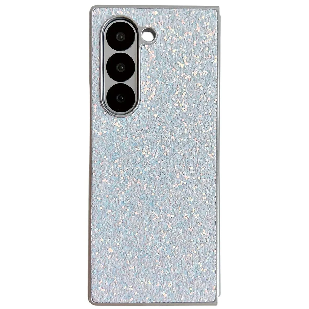 EIDERWOOD Samsung Galaxy Z Fold7 Glitter Deksel – Sølv v:2237829 EIDERWOOD Samsung Galaxy Z Fold7 Glitter Deksel – Sølv v:2237829