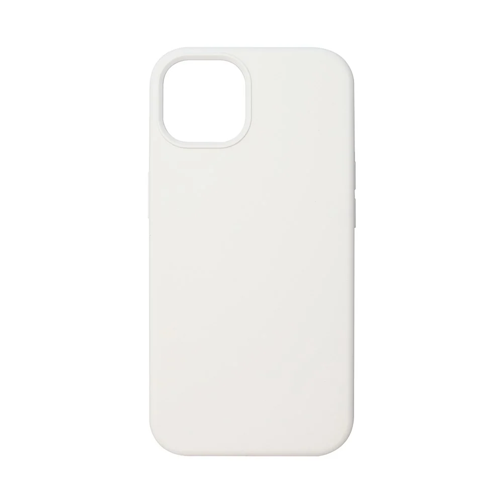 GreenMind iPhone 13 Fôret Silikon Deksel – Hvit v:6816221