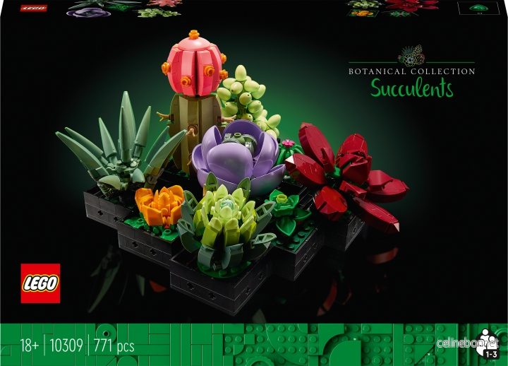 Lego Botanisk 10309 - Sukkulenter v:7545910