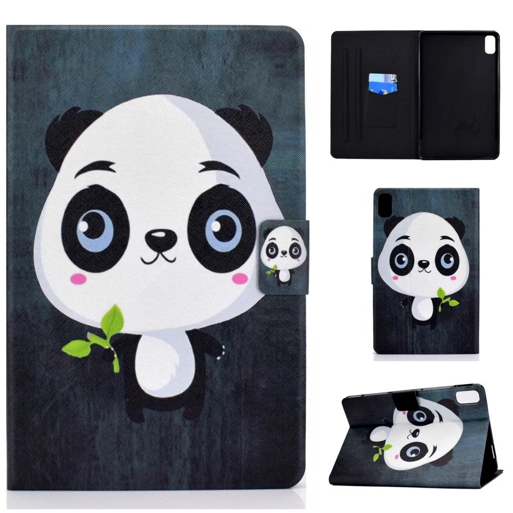 Huawei MatePad 10.4 "Deksel med stativfunksjon og kortholder – Panda m v:1246275