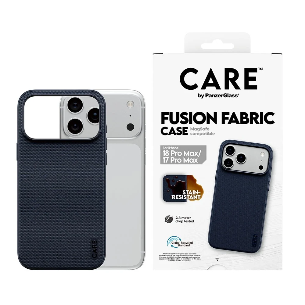 iPhone 18 Pro Max / 17 Pro Max CARE by PanzerGlass Fusion Fabric Dekse v:5421236