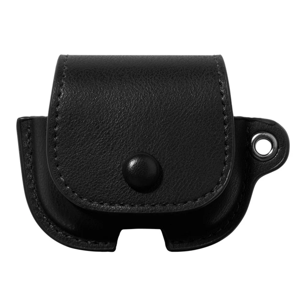 Apple AirPods (3. Gen.) Kunstskinn Deksel m. Knappelukking – Svart v:9533744 Apple AirPods (3. Gen.) Kunstskinn Deksel m. Knappelukking – Svart v:9533744
