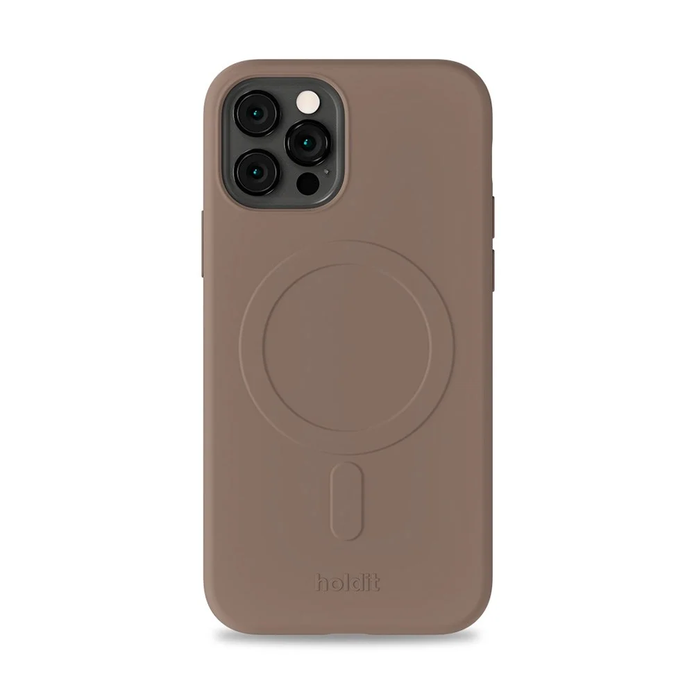 Holdit iPhone 12 / 12 Pro Soft MagSafe Case - Mocha Brown v:811124