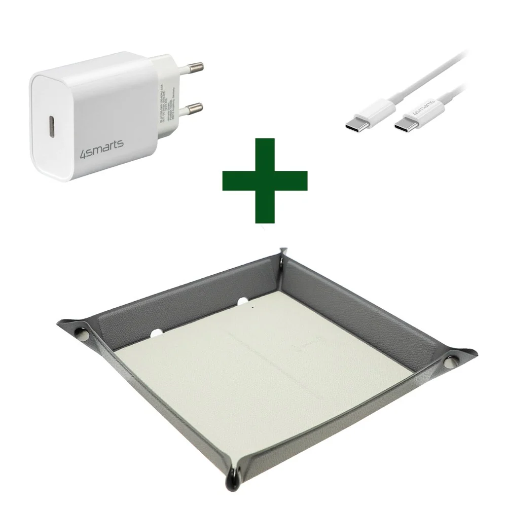 4smarts SmartTray Ladesett – Grå v:3399493 4smarts SmartTray Ladesett – Grå v:3399493