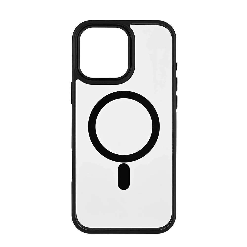 iPhone 16 Pro Max Onsala Bumper Deksel – MagSafe-Kompatibel – Svart og v:7807584