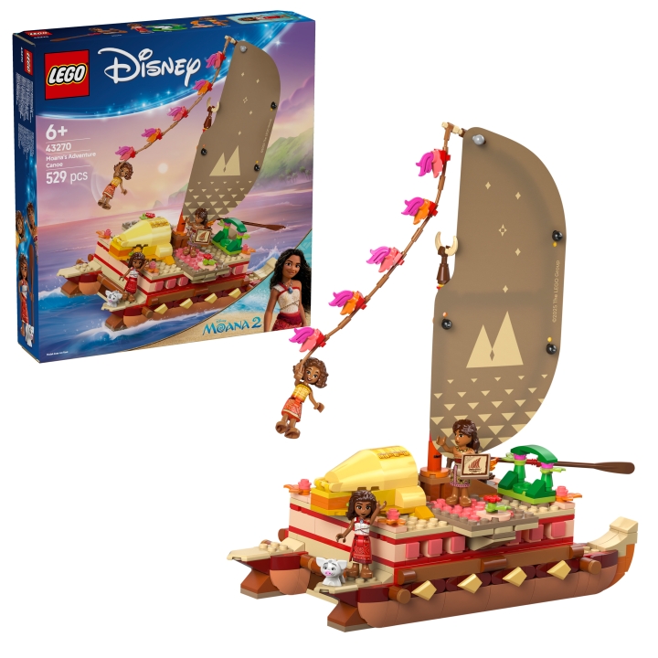 LEGO Disney Princess – Moanas eventyrlige kano (43270) v:9310879