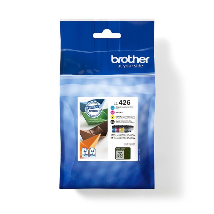 Brother Blekk LC426VAL LC-426 Multipack svart/cyan/magenta/gul v:4489709