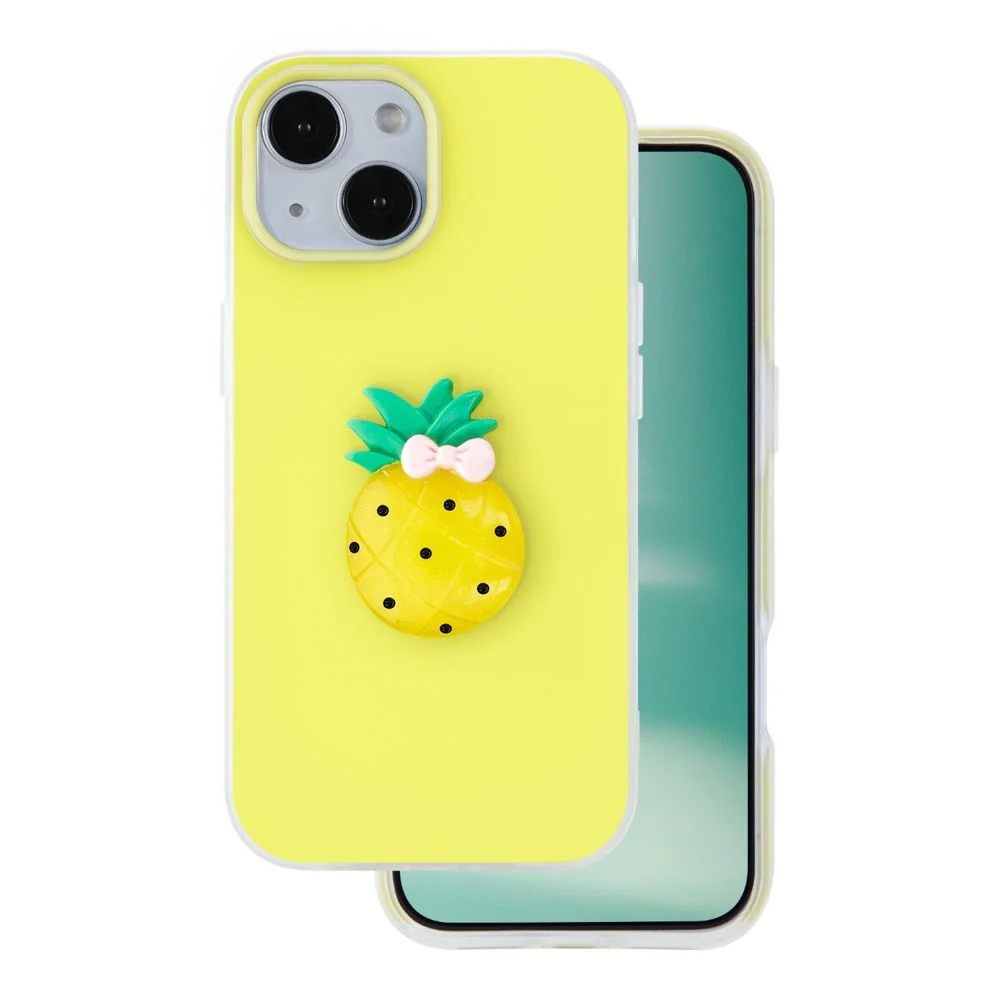 iPhone 12 / 12 Pro TFO 3D Frukt Deksel – Ananas v:5978721 iPhone 12 / 12 Pro TFO 3D Frukt Deksel – Ananas v:5978721