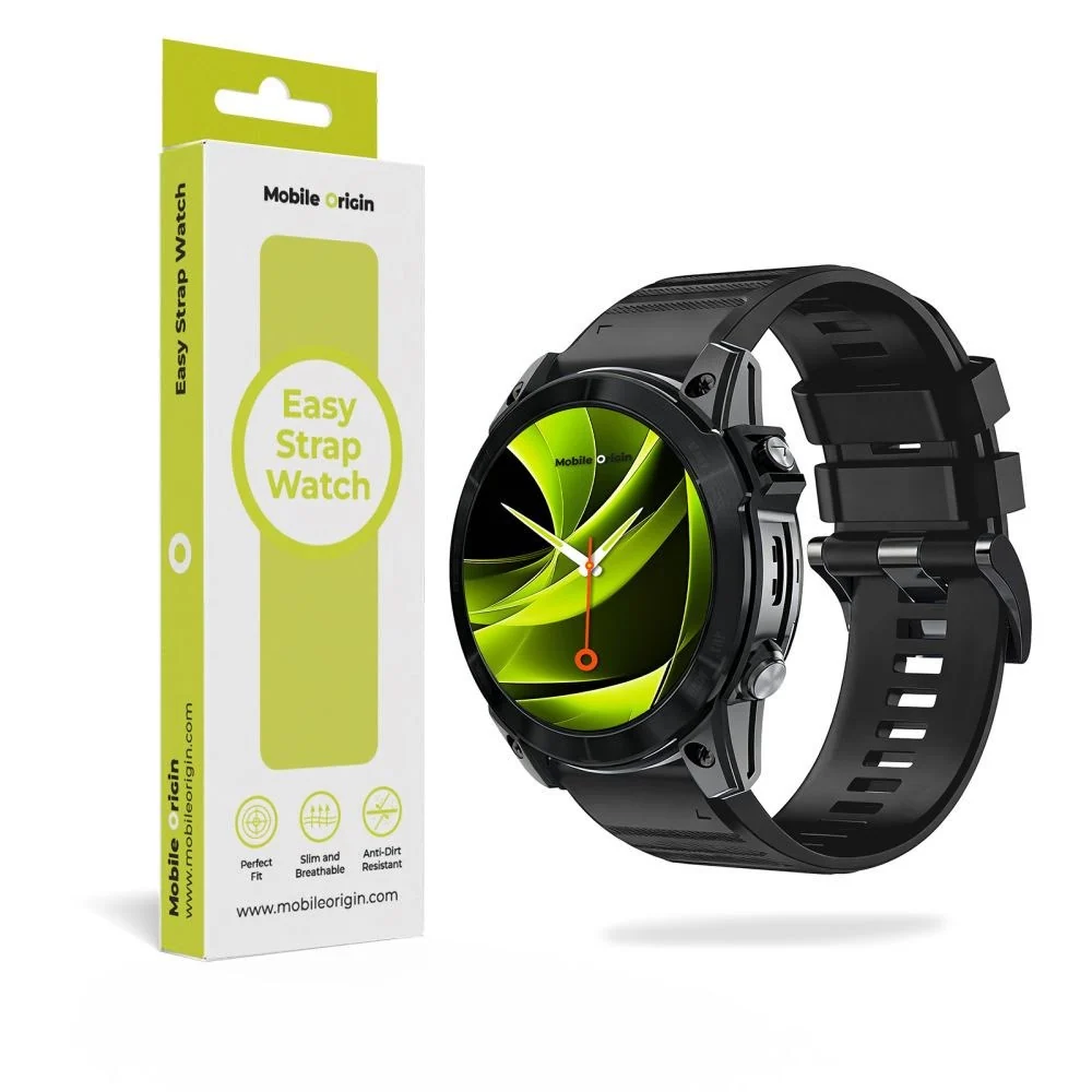 Mobile Origin Universal Garmin Stropp (22 mm QuickFit) – Silikon – Sva v:4393820 Mobile Origin Universal Garmin Stropp (22 mm QuickFit) – Silikon – Sva v:4393820